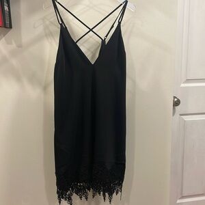 Express Black Mini Dress